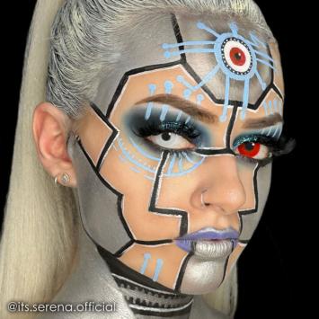 Mehron Foundation Greasepaint - Silver