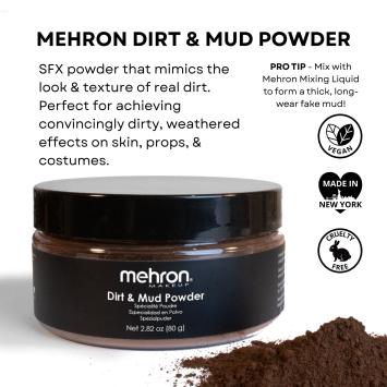 Mehron Dirt & Mud Powder (27 gr)