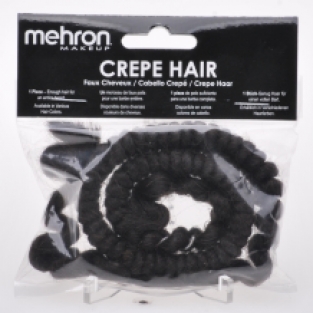 Mehron Crepe Hair - Dark Brown