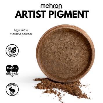 Mehron Artist Pigment - Metallic FX - Bronze
