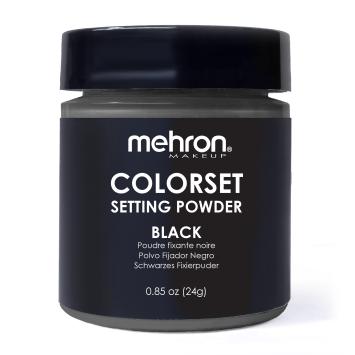 Mehron Colorset Setting Powder - Black