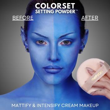 Mehron Colorset Setting Powder - Blue