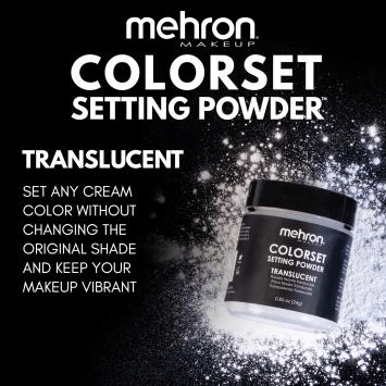 Mehron Colorset Setting Powder - Translucent
