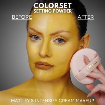 Mehron Colorset Setting Powder - Yellow