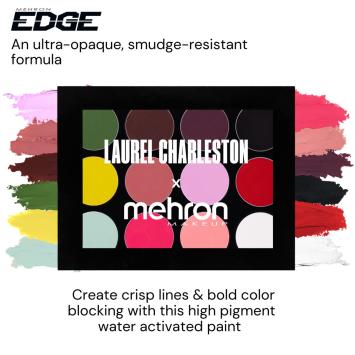 Mehron Laurel Charleston Back Stage 12 Color EDGE Palette (LIMITED EDITION)