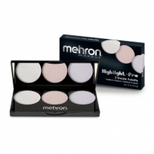 Mehron Highlight-Pro 3 Shade Palette - Cool