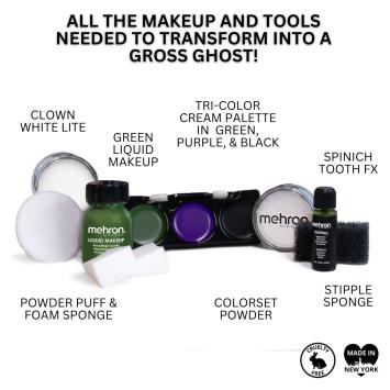 Mehron Gross Ghost Professional Makeup Kit