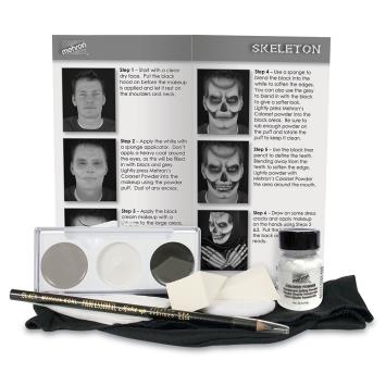 Mehron Skeleton Professional Makeup Kit