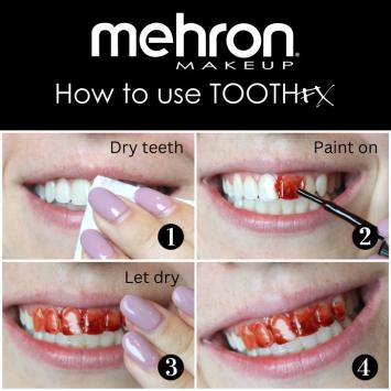 Mehron Tooth FX - Blood Red