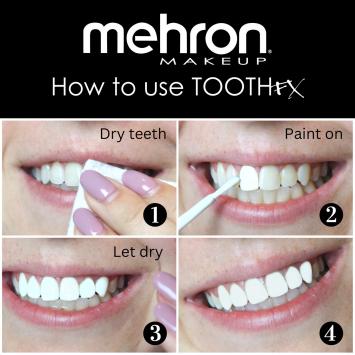 Mehron Tooth FX - White